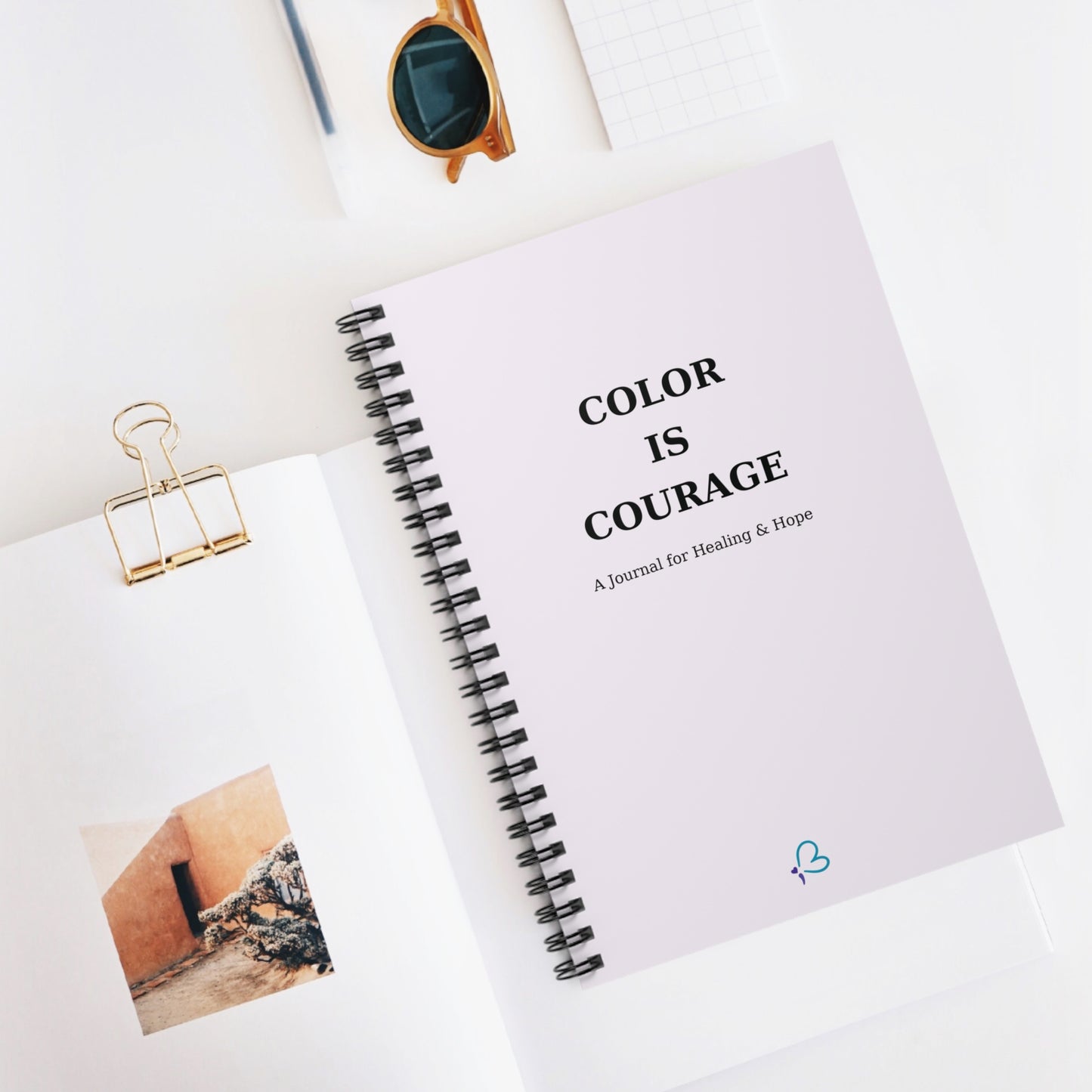Color Is Courage – A Journal for Self-Care, Healing & Creative Writing