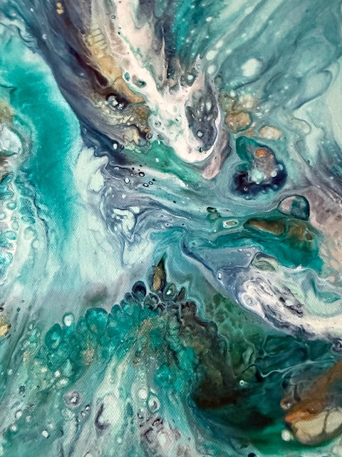 The Wave I Survived (30"x40")