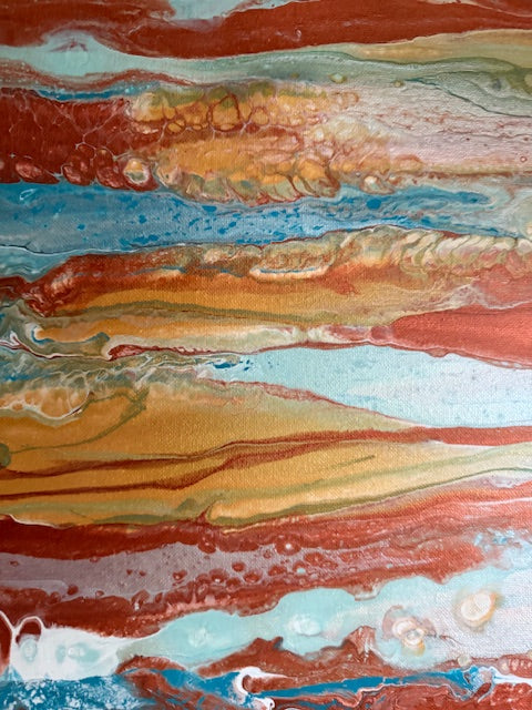 Golden Horizon 18x24