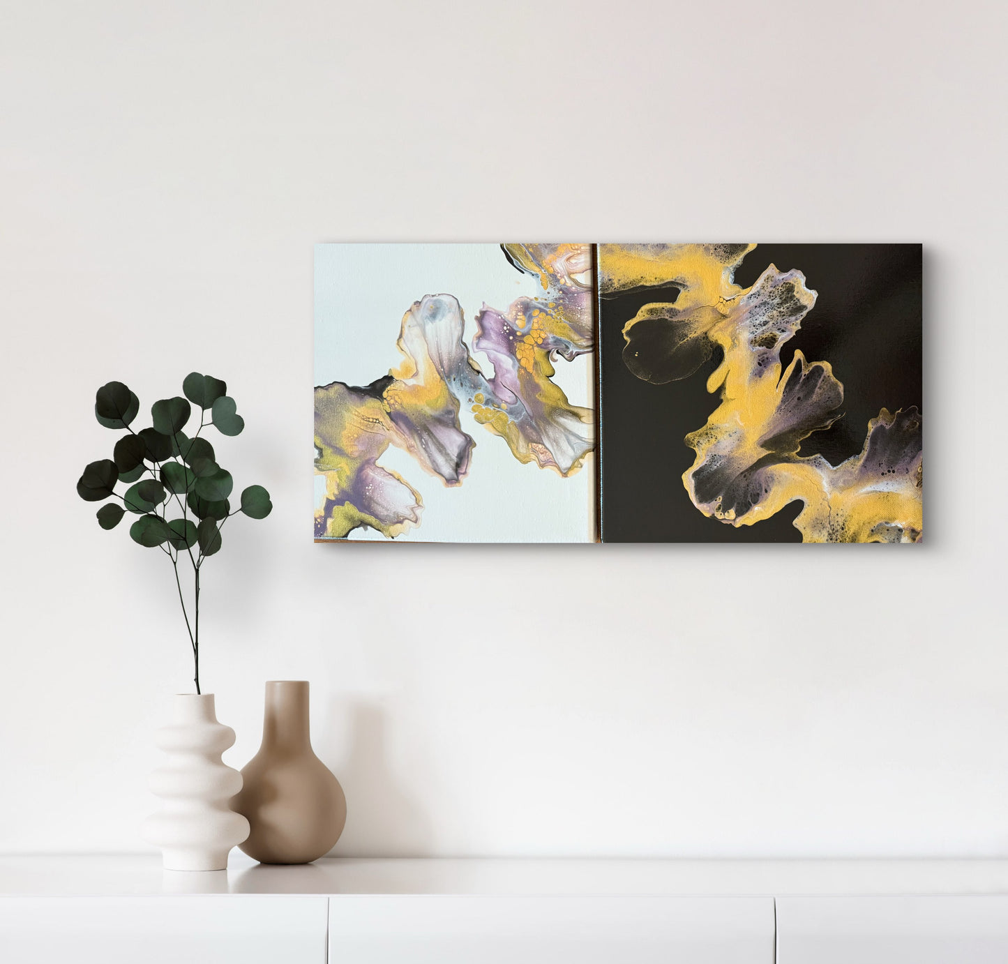 Light and Shadow - Set of 2 12x12's