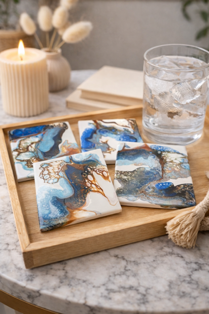 Tides Within - Set of 4 Coasters