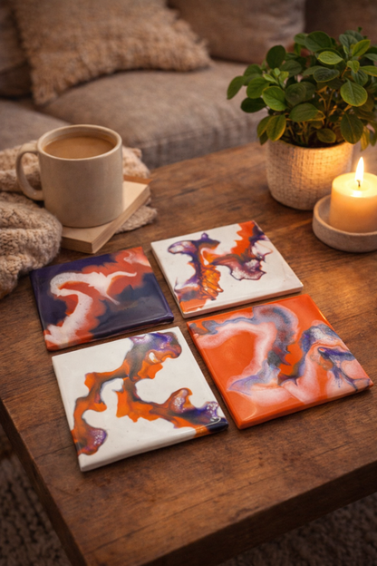 Courage to Feel - Set of 4 Coaster