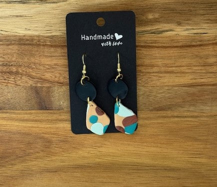 Black & Earth Tone Dangles
