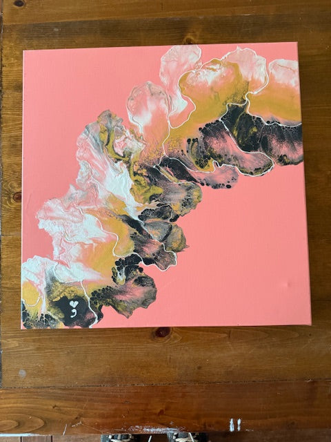Breakthrough ; (20"x20")
