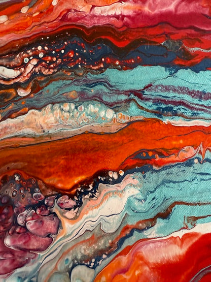 Stripes of Love 36x12