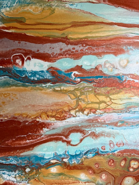 Golden Horizon 18x24