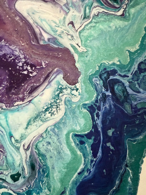 Oceans Embrace 20x20