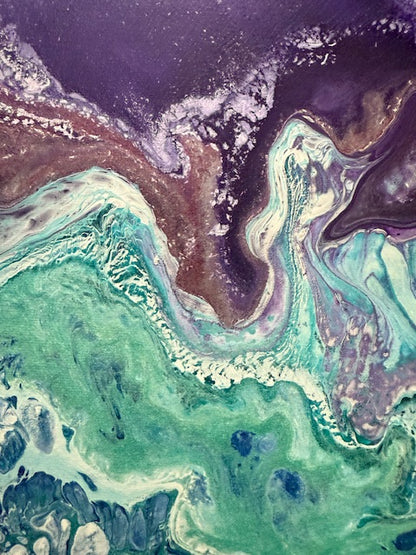Oceans Embrace 20x20