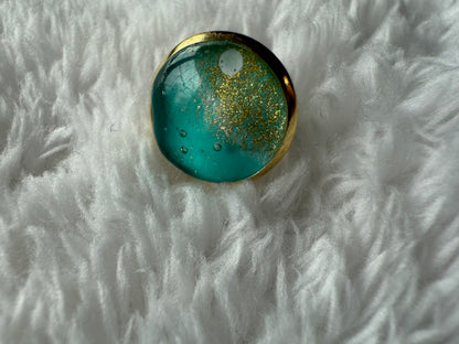 Gold & Turquoise Studs