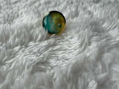 Gold & Turquoise Studs