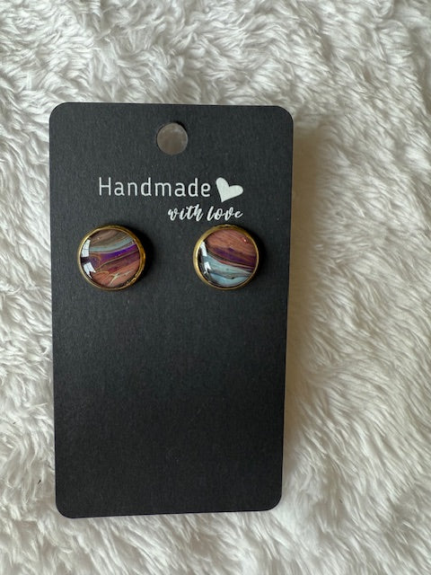 Gold/Earth Tone Studs