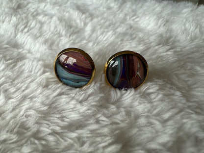 Gold/Earth Tone Studs