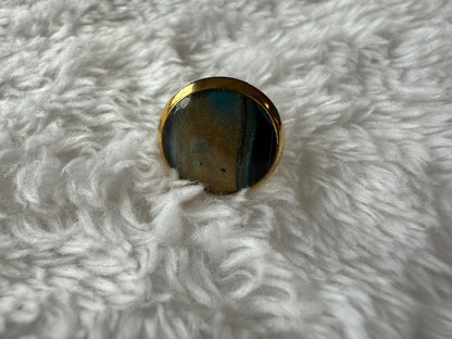 Gold Earth Studs