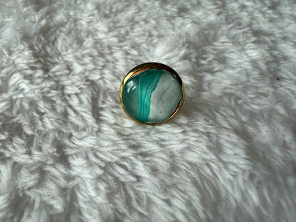 Gold Cloud Studs