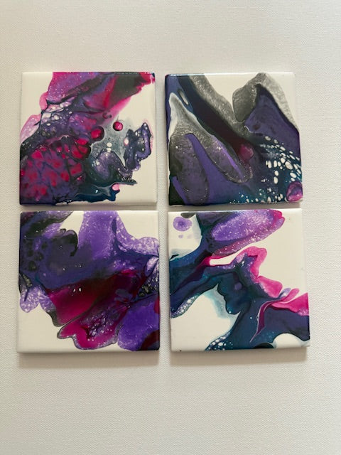 Softly Becoming - Set of 4 Coasters