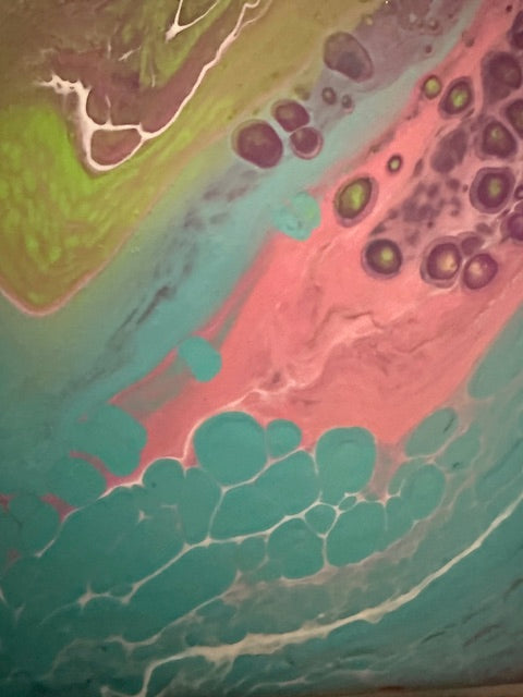 Color Finds It's Way - Set of 4 Coasters