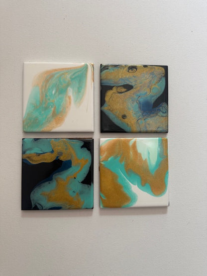 Tides of Light - Set of 4 Coasters