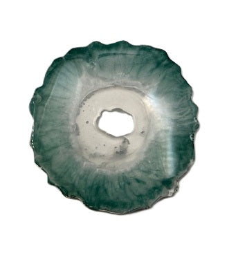 Seafoam Crystal Tide Coaster Set - Set of 2