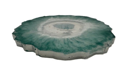 Seafoam Crystal Tide Coaster Set - Set of 2