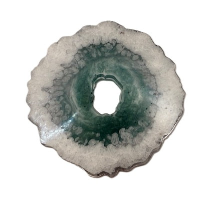 Seafoam Crystal Tide Coaster Set - Set of 2