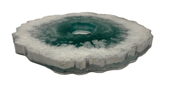 Seafoam Crystal Tide Coaster Set - Set of 2