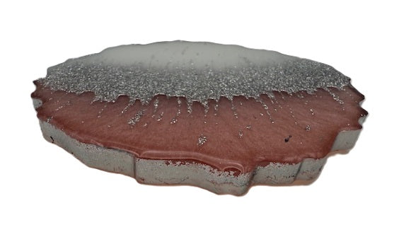 Midnight Frost Shimmer Coaster Set - Set of 4