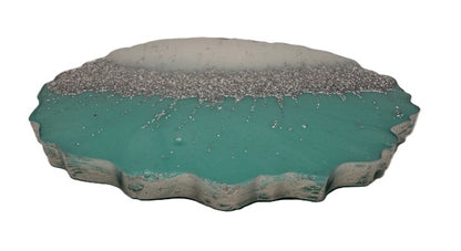 Midnight Frost Shimmer Coaster Set - Set of 4
