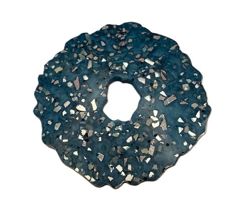 Twilight & Tide Geode Coaster Set - Set of 2