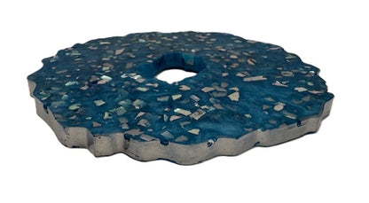 Twilight & Tide Geode Coaster Set - Set of 2