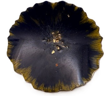 Midnight Bloom Geode Coaster Set - Set of 2