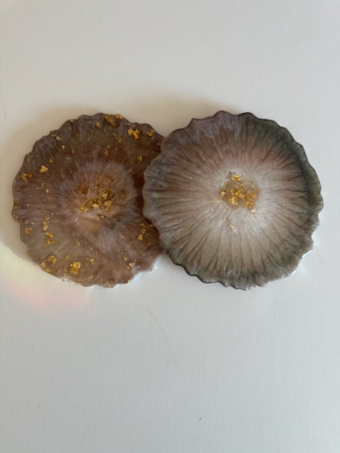 Mineral Bloom Coasters - Set of 2
