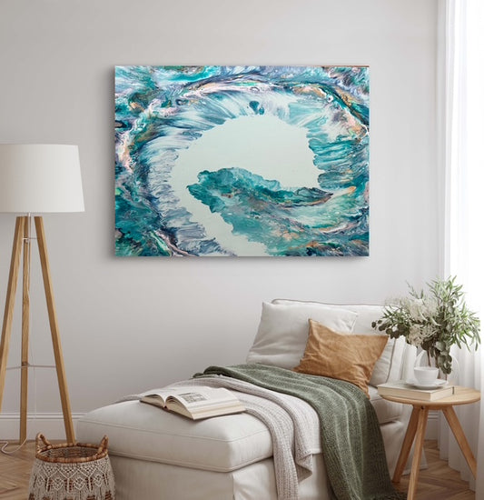 The Wave I Survived (30"x40")