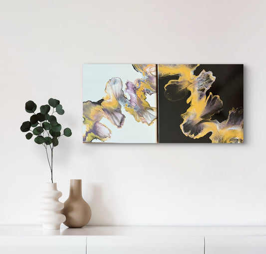 Light and Shadow - Set of 2 12x12's