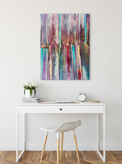 Breaking Through 18x24