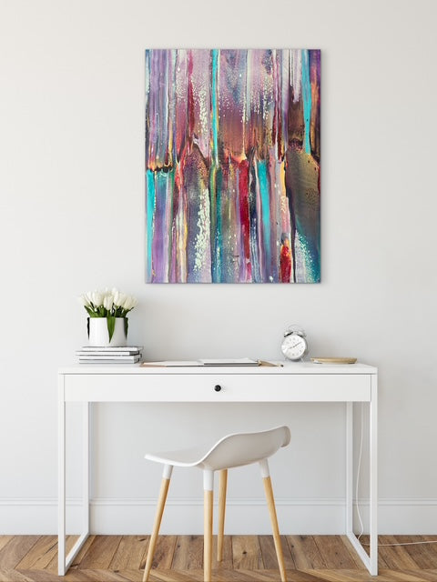 Breaking Through 18x24